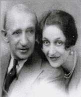 Dorothy with father Lew Fields